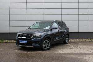 Синий Kia Seltos, I 2.0 CVT (149 л.с.) 2022
