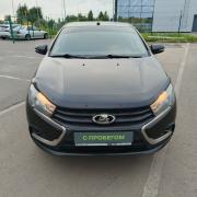 Черный Lada (ВАЗ) Vesta 1.6 MT (106 л.с.) 2018 фото 8