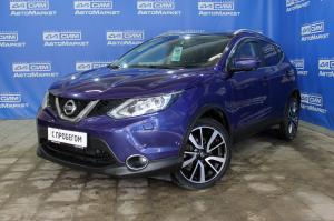 синий Nissan Qashqai 2.0 CVT (144 л.с.) 4WD 2017