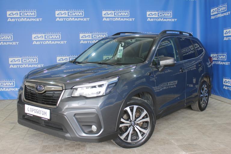 серый Subaru Forester 2.0 CVT (150 л.с.) 4WD 2019