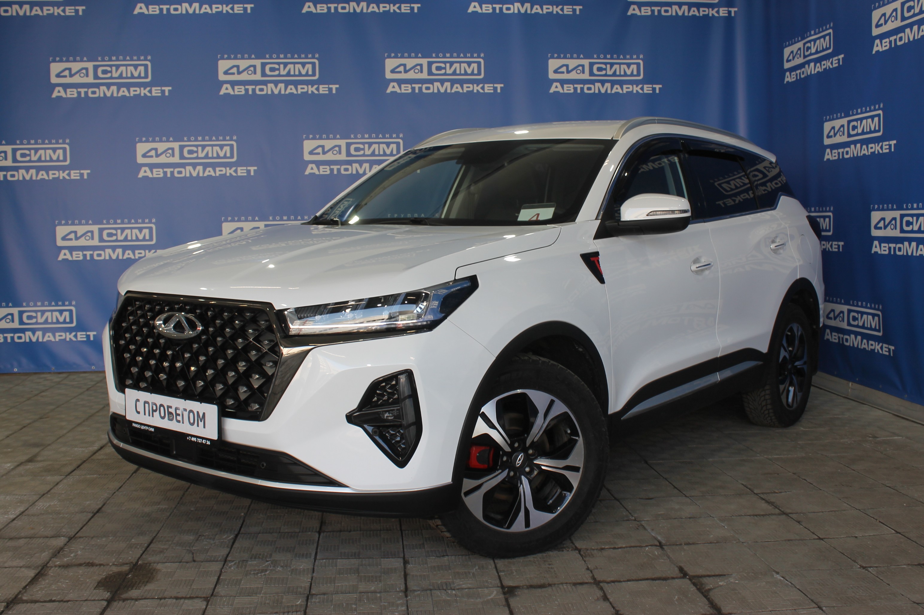 белый Chery Tiggo 7 Pro Max 1.6 AMT (150 л.с.) 4WD 2023