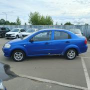 Синий Chevrolet Aveo 1.2 MT (72 л.с.) 2007 фото 7