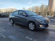 серый Hyundai Solaris 1.4 AT (107 л.с.) 2016 фото 19