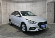 Серебряный Hyundai Solaris 1.6 AT (123 л.с.) 2019 фото 2