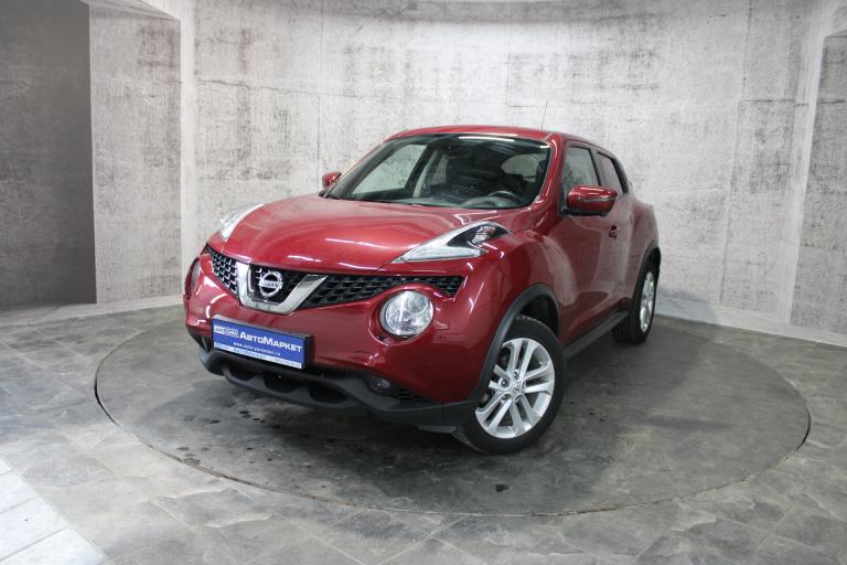 Красный Nissan Juke 1.6 CVT (117 л.с.) 2018