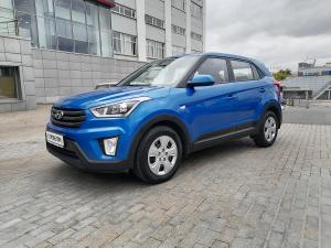 синий Hyundai Creta 1.6 AT (121 л.с.) 4WD 2019