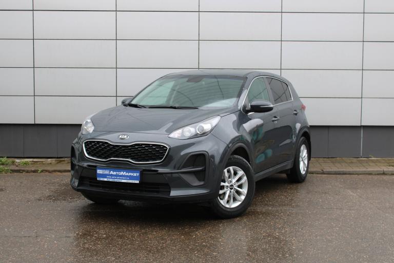 Серый Kia Sportage 2.0 AT (150 л.с.) 2021