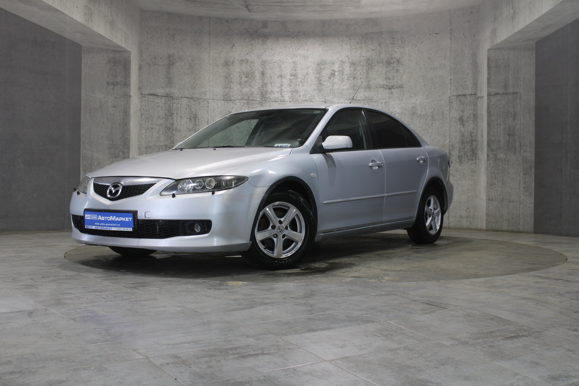 Серый Mazda 6 1.8 MT (120 л.с.) 2007