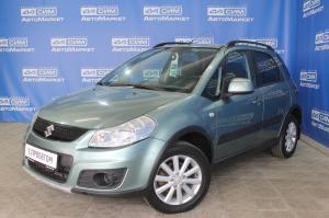 зеленый Suzuki SX4 1.6 AT (112 л.с.) 4WD 2012
