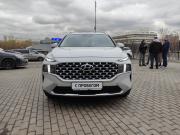 белый Hyundai Santa Fe 2.5 AT (180 л.с.) 4WD 2022 фото 3