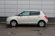 Серебряный Skoda Fabia 1.2 MT (70 л.с.) 2012 фото 4