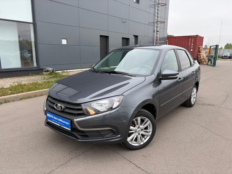 Серый Lada (ВАЗ) Granta 1.6 MT (90 л.с.) 2024
