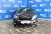коричневый Kia Rio 1.6 AT (123 л.с.) 2016 фото 4