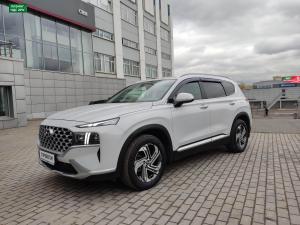 белый Hyundai Santa Fe 2.5 AT (180 л.с.) 4WD 2022
