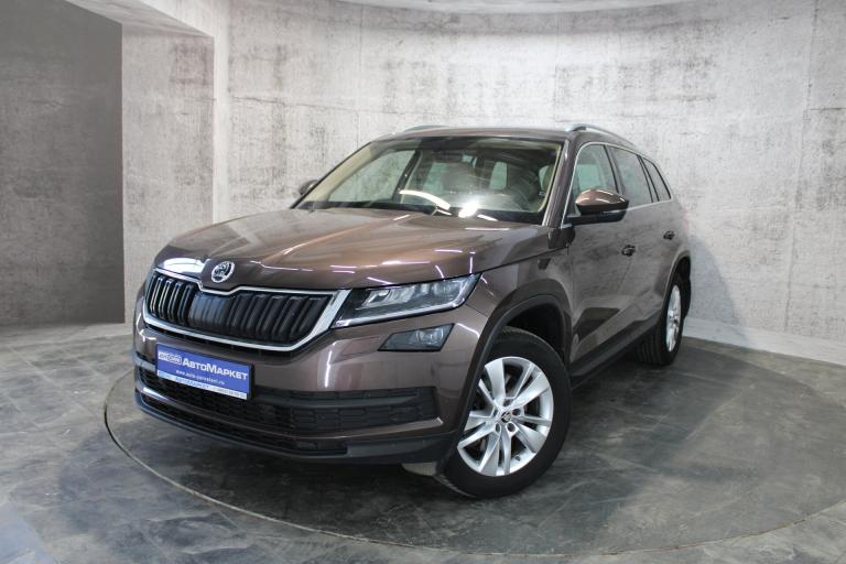 Коричневый Skoda Kodiaq 2.0 AMT (180 л.с.) 4WD 2018