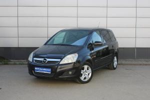 Черный Opel Zafira 1.8 AMT (140 л.с.) 2010