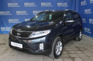 синий Kia Sorento, II Рестайлинг 2.4 AT (175 л.с.) 2020