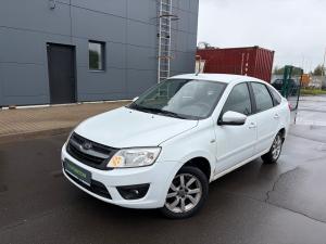 Белый Lada (ВАЗ) Granta 1.6 MT (106 л.с.) 2015