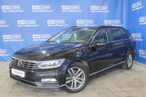 черный Volkswagen Passat 1.8 AMT (180 л.с.) 2018