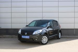 Черный Renault Sandero 1.4 MT (75 л.с.) 2011