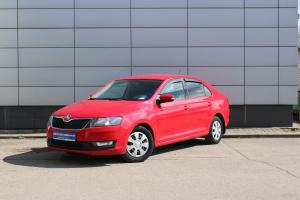 Красный Skoda Rapid 1.6 MT (90 л.с.) 2018