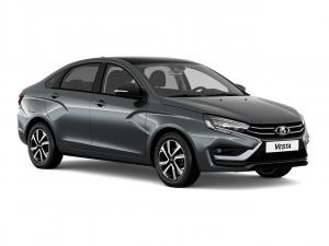 серый Lada (ВАЗ) Vesta Cross 1.6 MT (106 л.с.) 2026