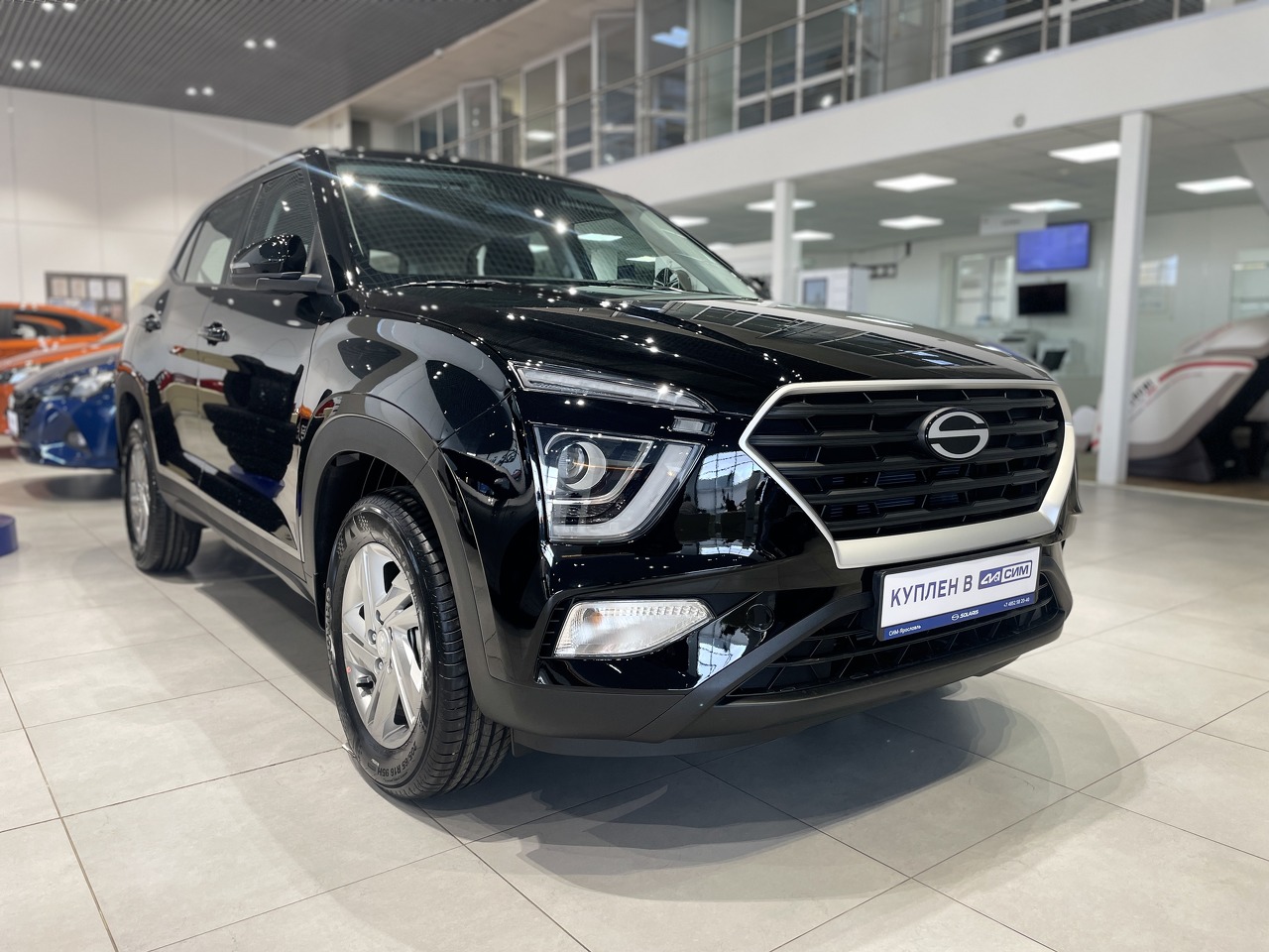 черный Solaris HC 1.6 AT (123 л.с.) 2025