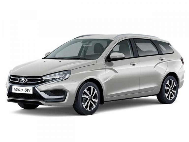 серебряный Lada (ВАЗ) Vesta SW 1.6 MT (106 л.с.) 2026