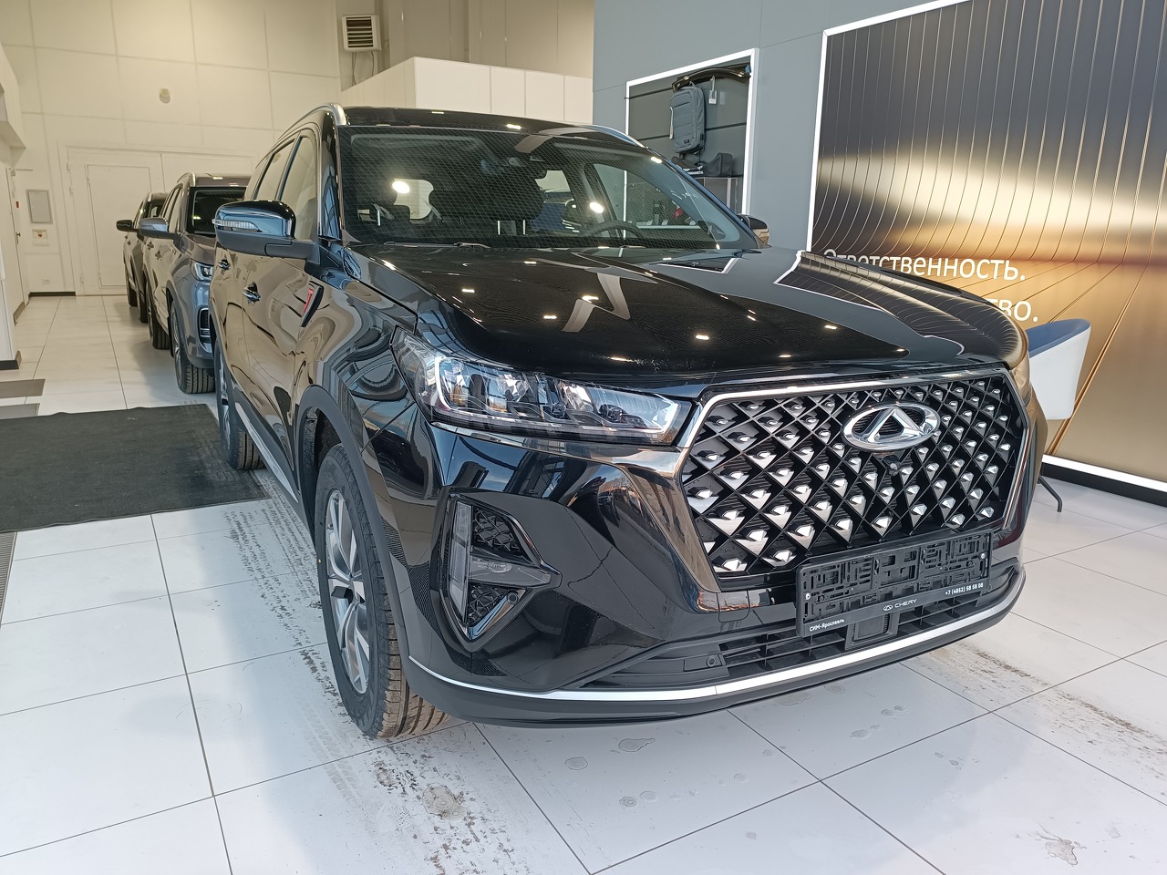 черный Chery Tiggo 7 pro max 1.6 AMT (150 л.с.) 2024