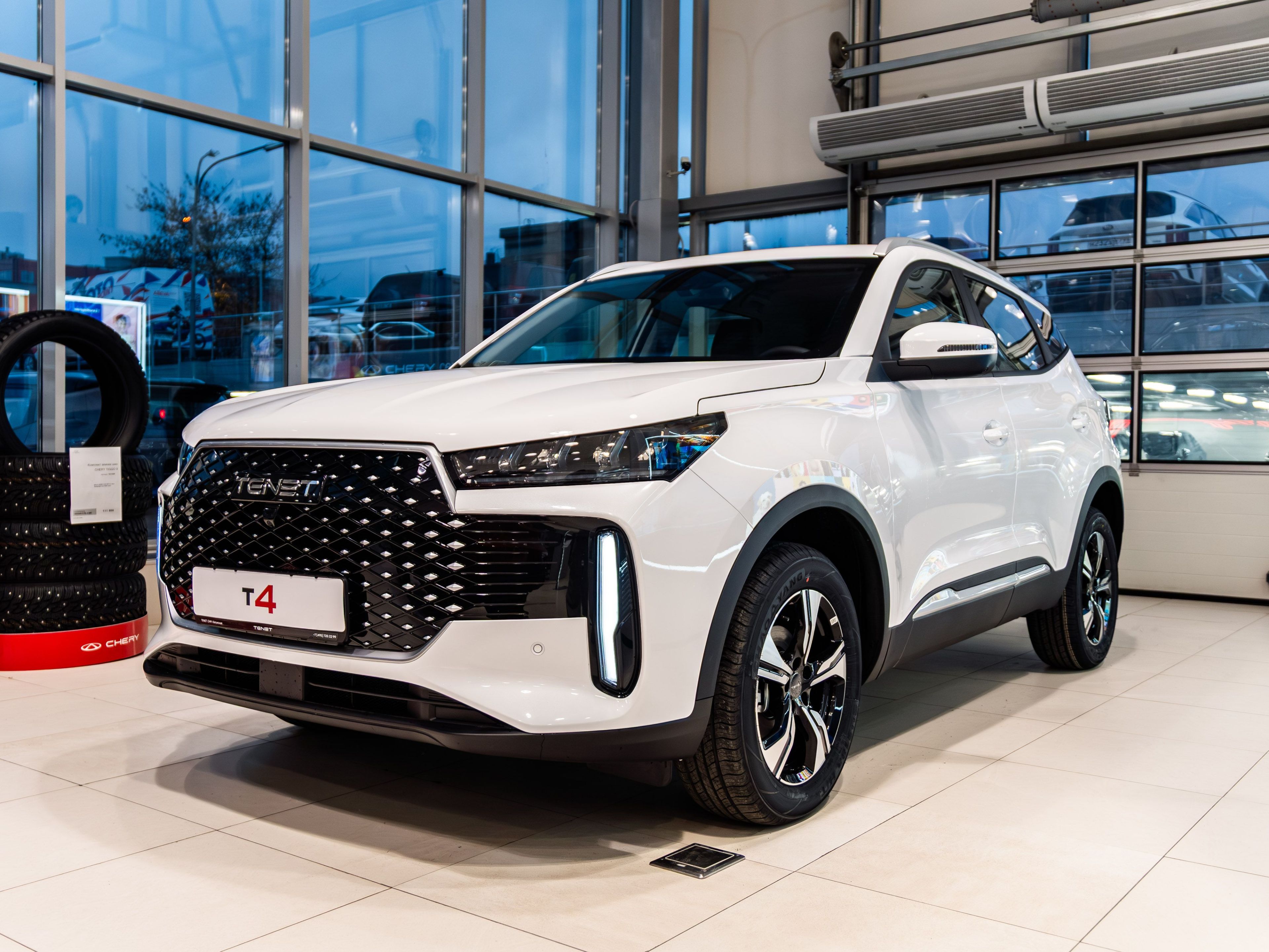 Белый TENET T4 1.5 AMT (147 л.с.) 2026