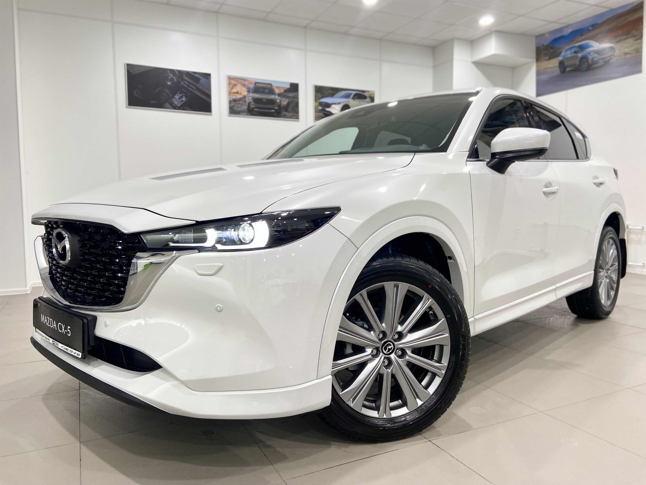 белый Mazda CX-5 2.0 AT (150 л.с.) 4WD 2025