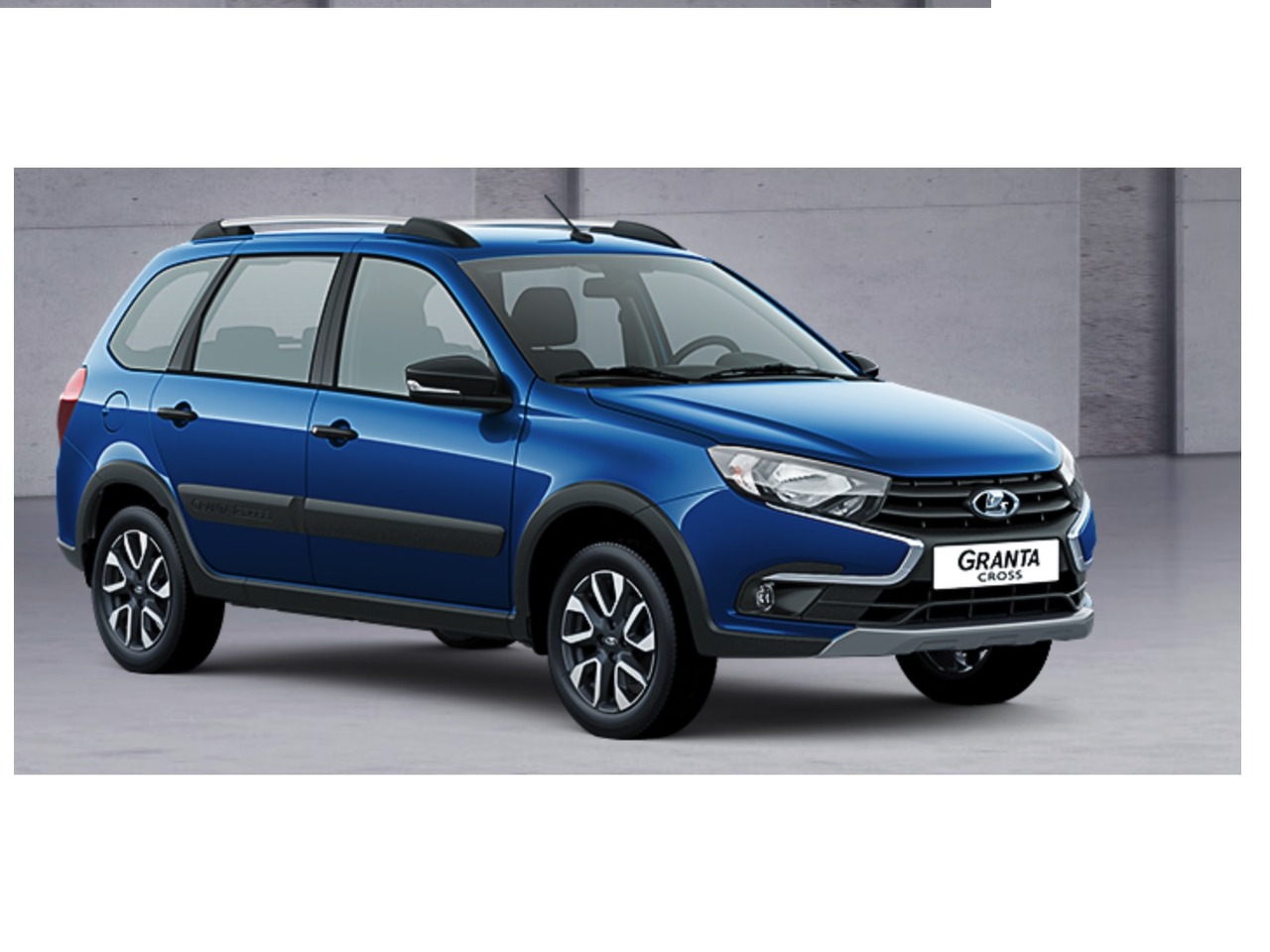 синий Lada (ВАЗ) Granta Cross 1.6 MT (106 л.с.) 2025