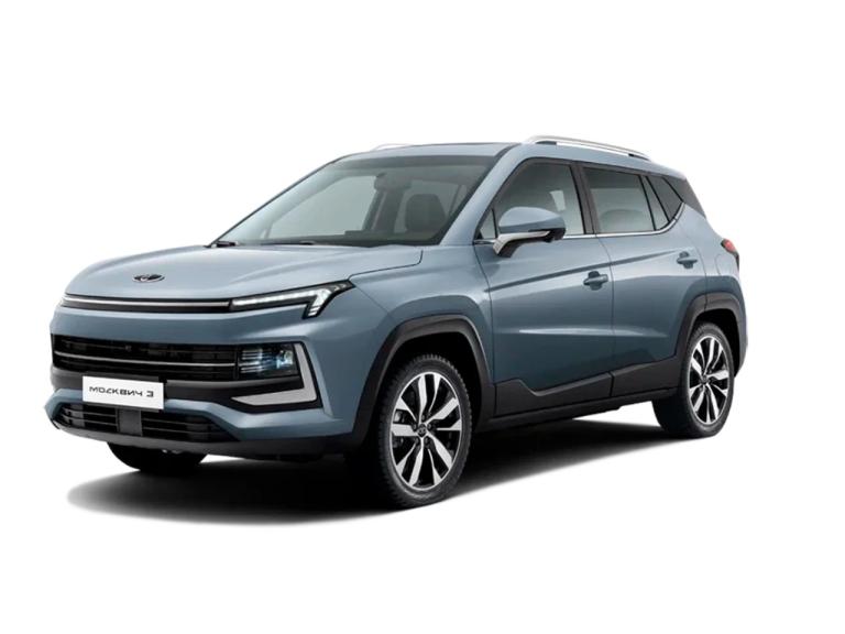 голубой Москвич 3 1.5 CVT (136 л.с.) 2026