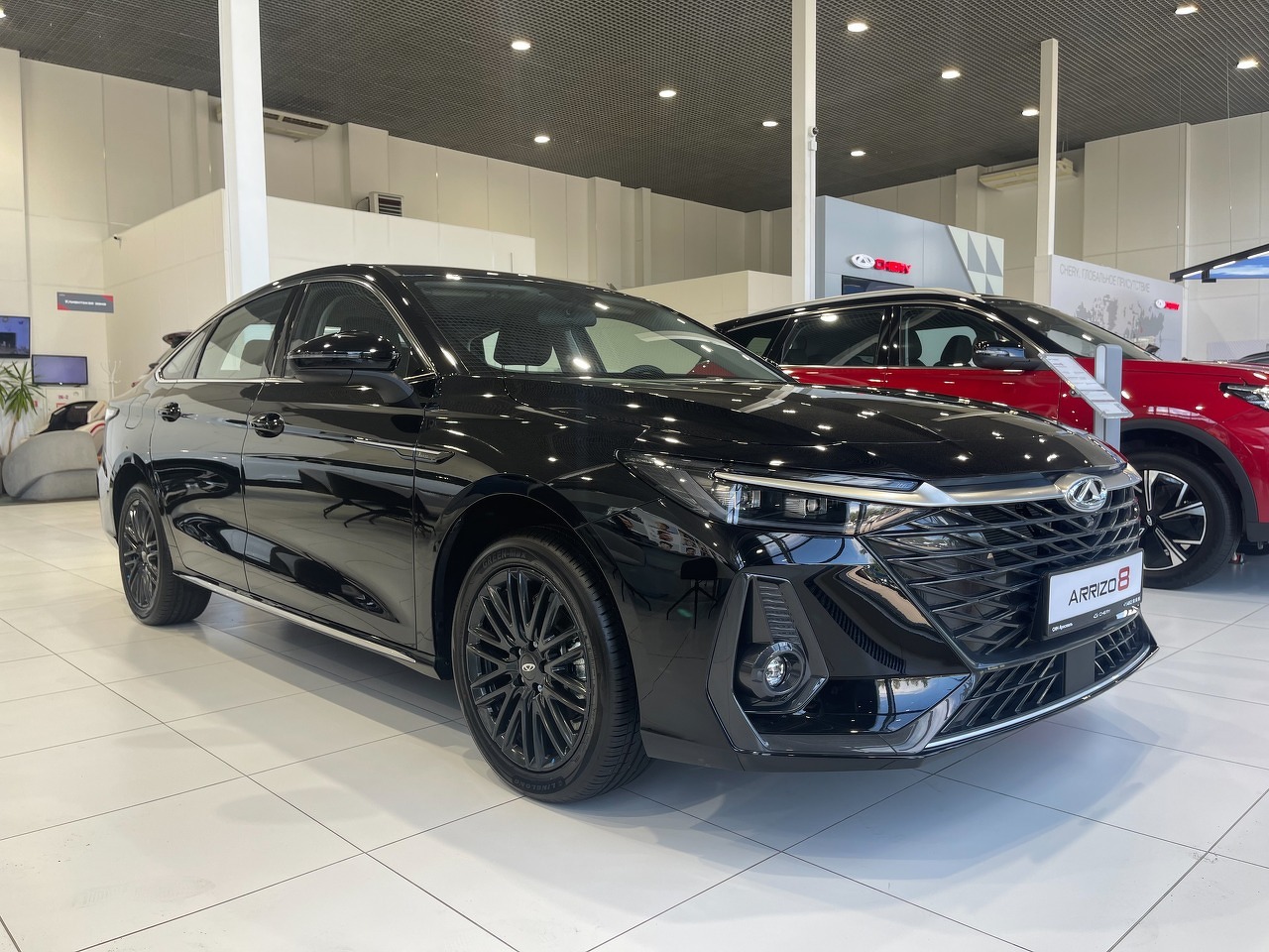 черный Chery Arrizo 8 1.6 AMT (150 л.с.) 2024