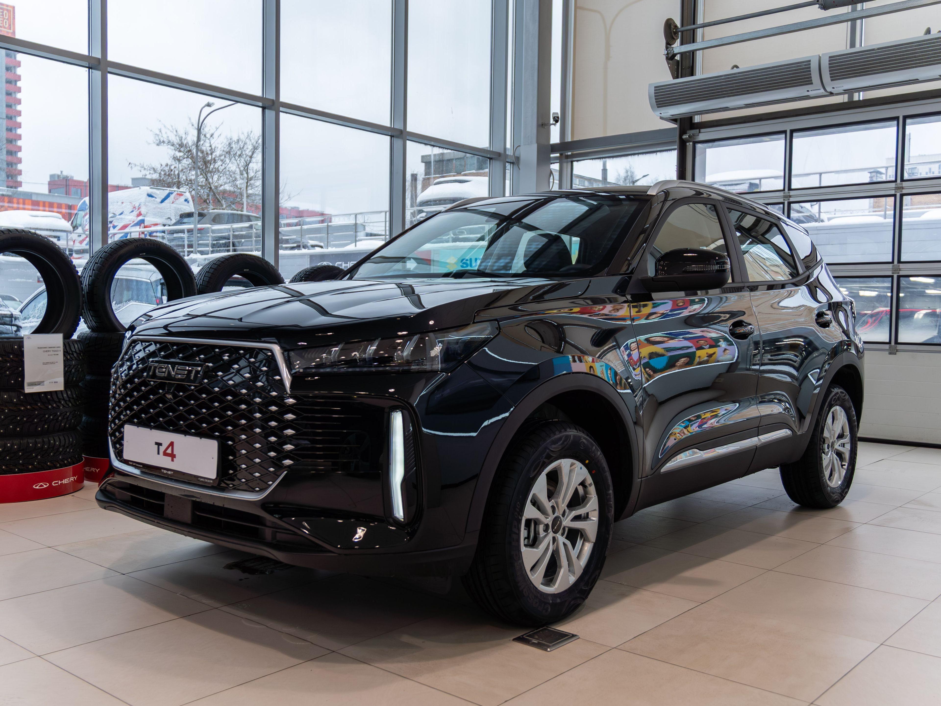 Черный TENET T4 1.5 MT (113 л.с.) 2026