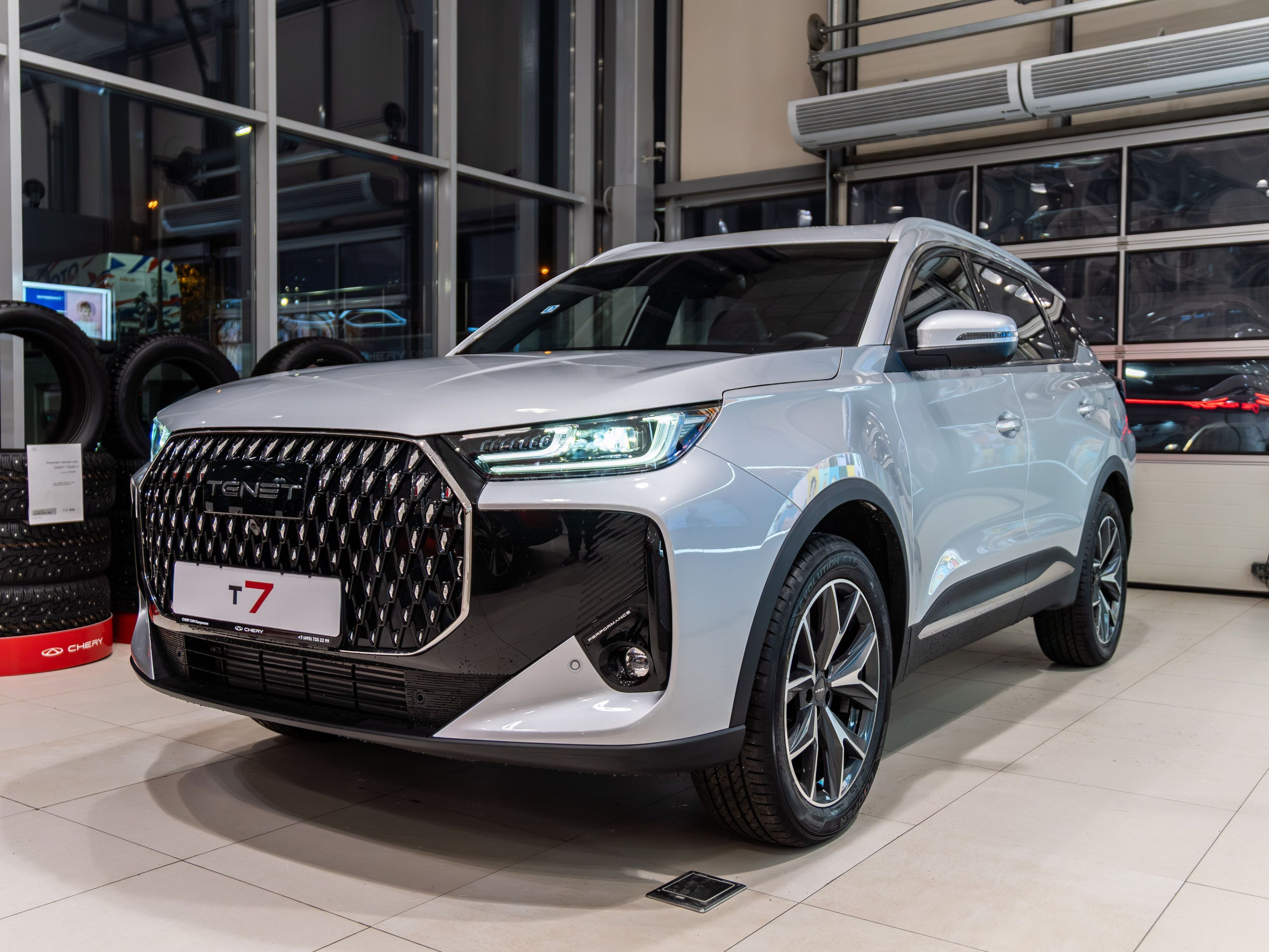 Серебряный TENET T7 1.6 AMT (150 л.с.) 4WD 2026