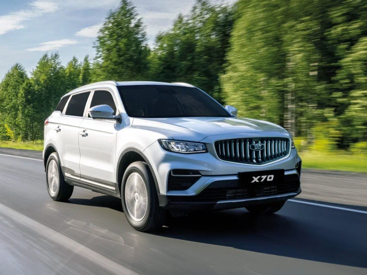 серебряный Belgee X70 1.5 AMT (150 л.с.) 4WD 2026