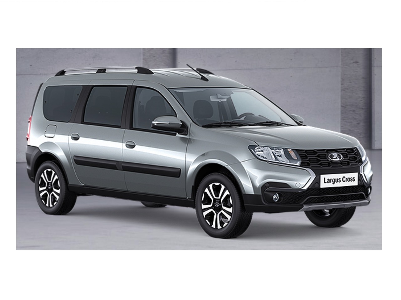 серебряный Lada (ВАЗ) Largus Cross 1.6 MT (106 л.с.) 2025